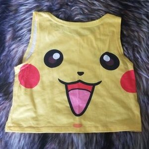 Pikachu crop top